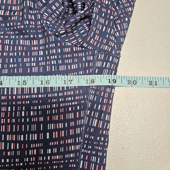 Adidas Women Lightweight Long Sleeve Golf Polo Shirt UPF 50 Print M - Picture 10 of 10